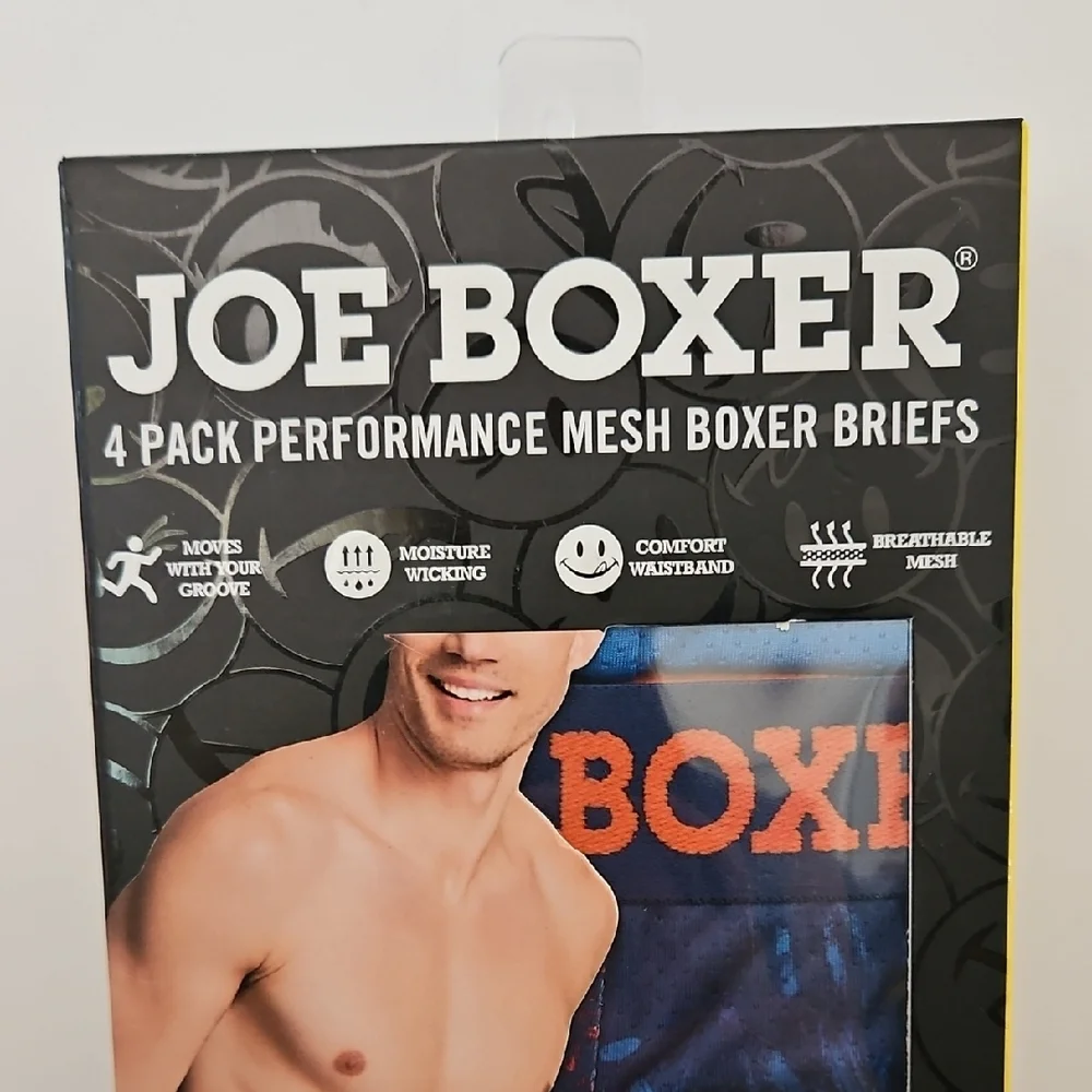 Joe Boxer Men's Boxer Briefs - 4 Pack - Picture 2 of 5